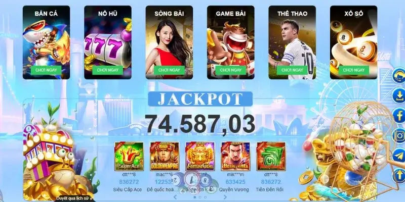 Rikvip sở hữu kho game đa dạng kèo cược